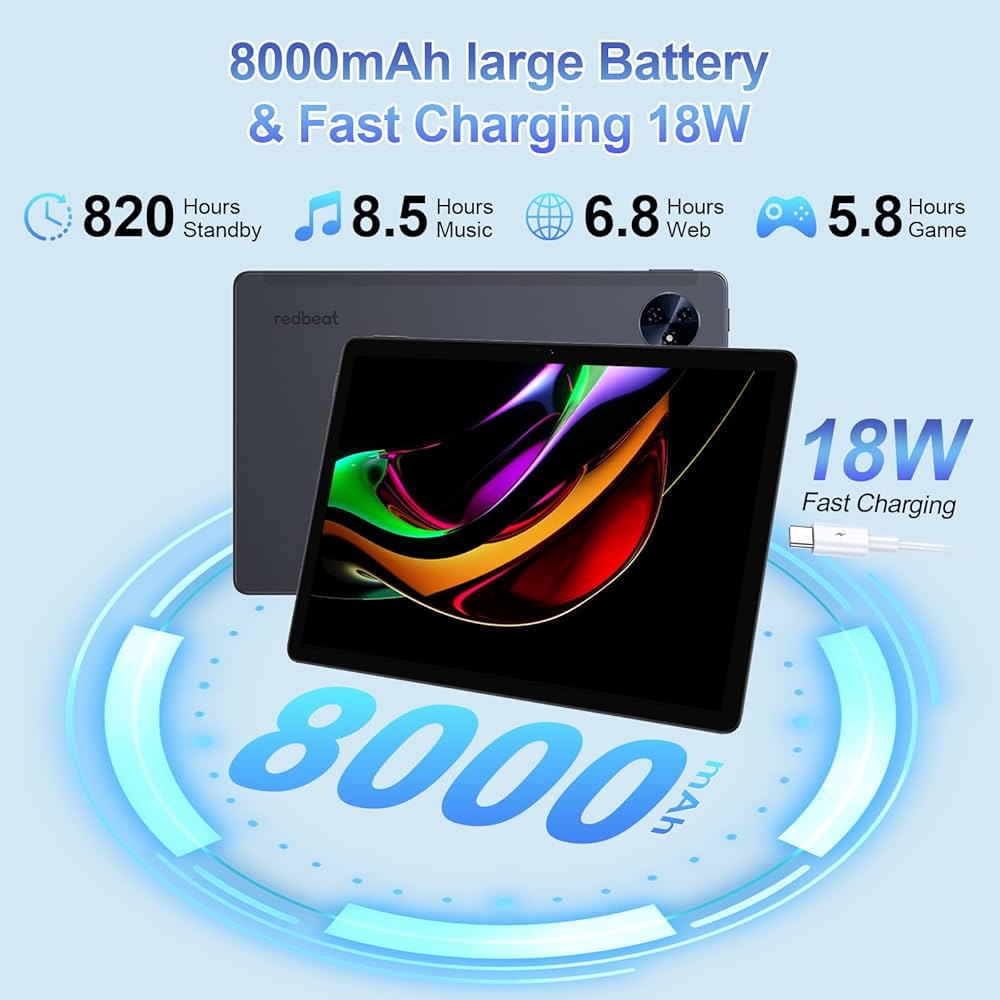 Amazon.com : redbeat Gaming Tablet Android 14，11